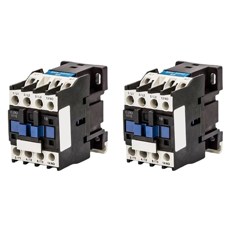 2X контактор CJX2-1810 32A переключатели LC1 AC напряжение контактора 220V