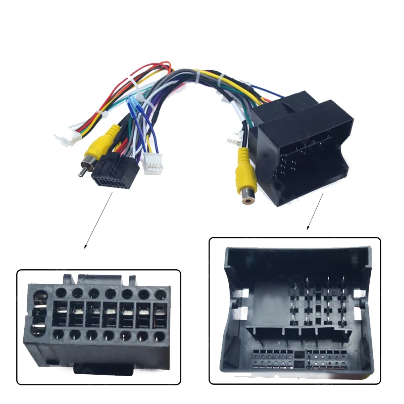 Android автомобильный медиаплеер Navi Радио CANBUS BOX проводное крепление для Volkswagen Golf