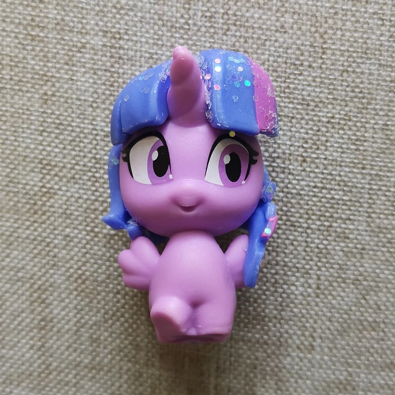 1-4Pcs New Surprise Littles Fat Horse Glitter Pony Unicorn Doll Figure Model Rare Limited Collection Toy Gift For Kid Boy Girl - купить по