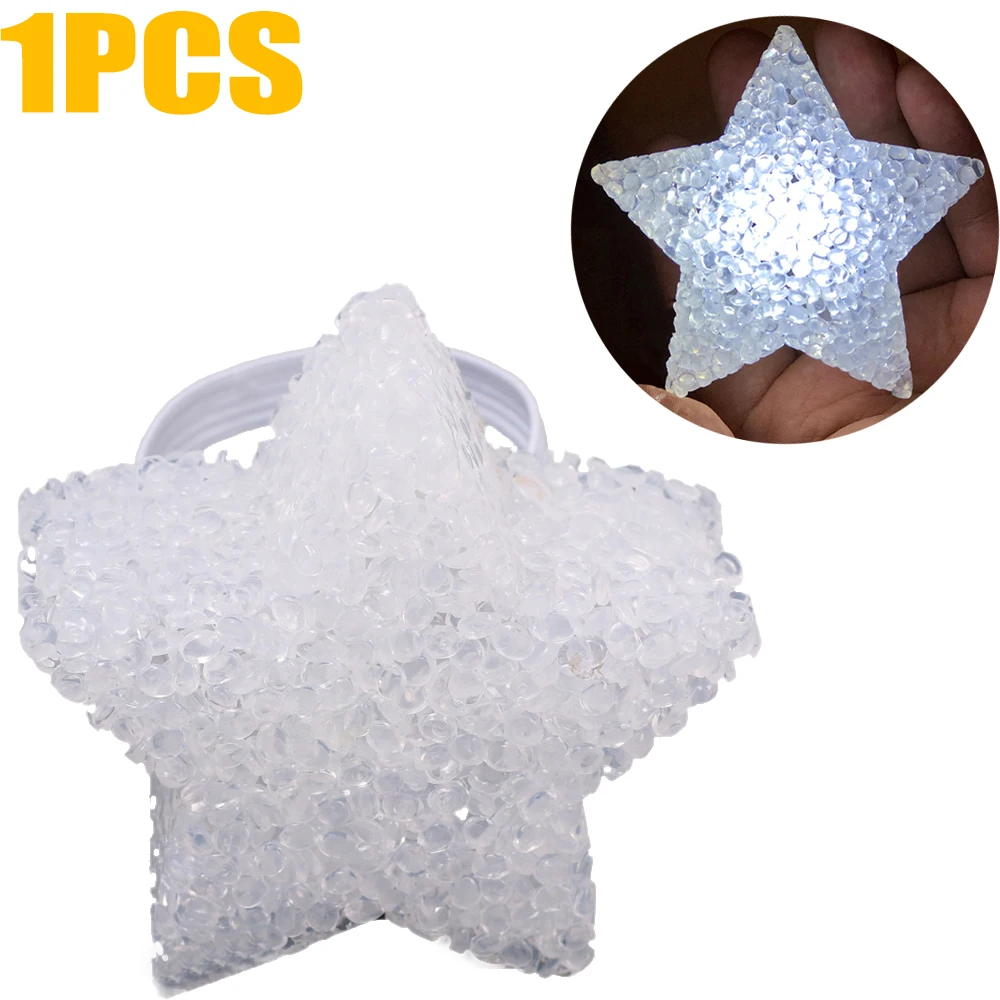 

Ручной светильник звезда желто-белый