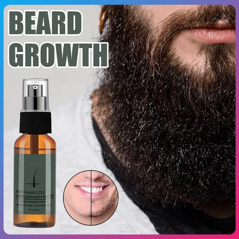 

100% натуральное органическое масло для роста бороды, спрей для быстрого роста Мужской Бороды, товары для ухода за бородой, Стайлинг, 30 мл TSLM2