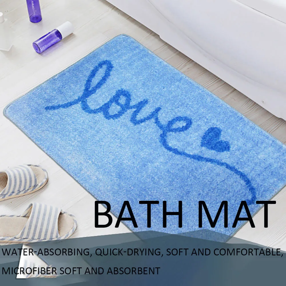 

Non-slip mat Bathroom Rugs Stripe Bath Rug Set Soft Plush Anti-Skid Shower Rug Super Absorbent mats Machine Washable Bath Mat