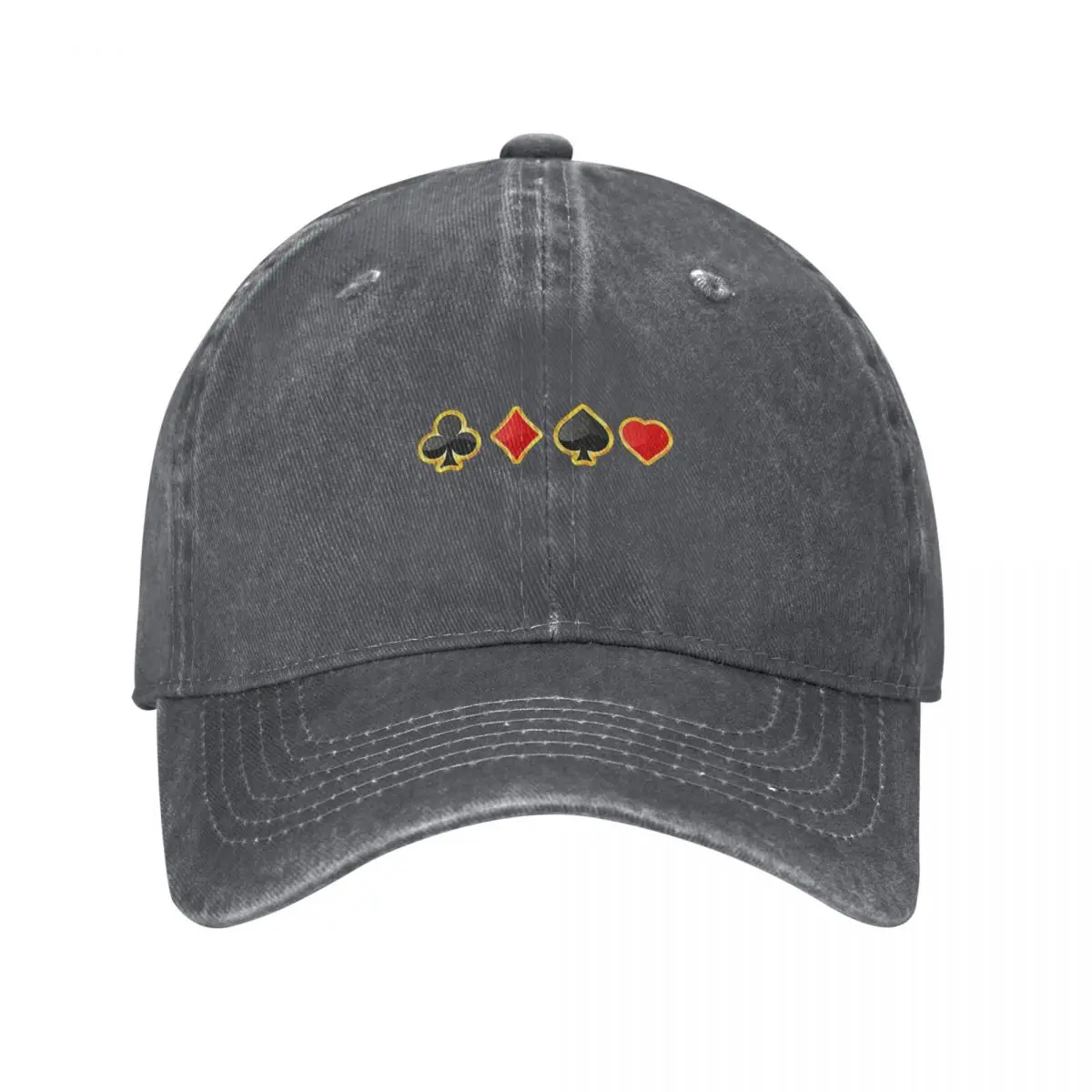 Копия карточных игр бейсболка Rummy рождественская шляпа чайная черная для гольфа