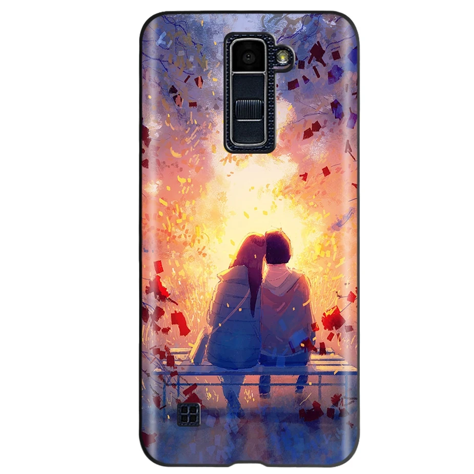 Чехол для LG K10, милый чехол с рисунком, мягкий силиконовый матовый чехол для LG K10, K420, K430 K, 10, задние Чехлы для LG K10 2016, чехол-бампер (art.: 3920bf6c2fd22) - 3920bf6c2fd22