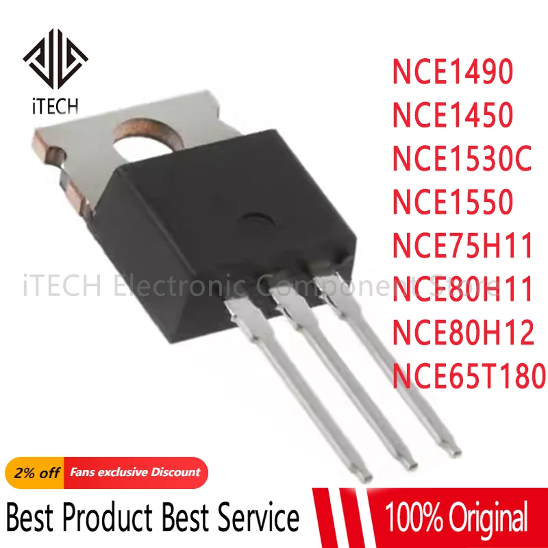 

1PCS NCE65T180 75H11 NCE80H11 NCE80H12 1450 1490 1530C 1550 TO220 100% NEW