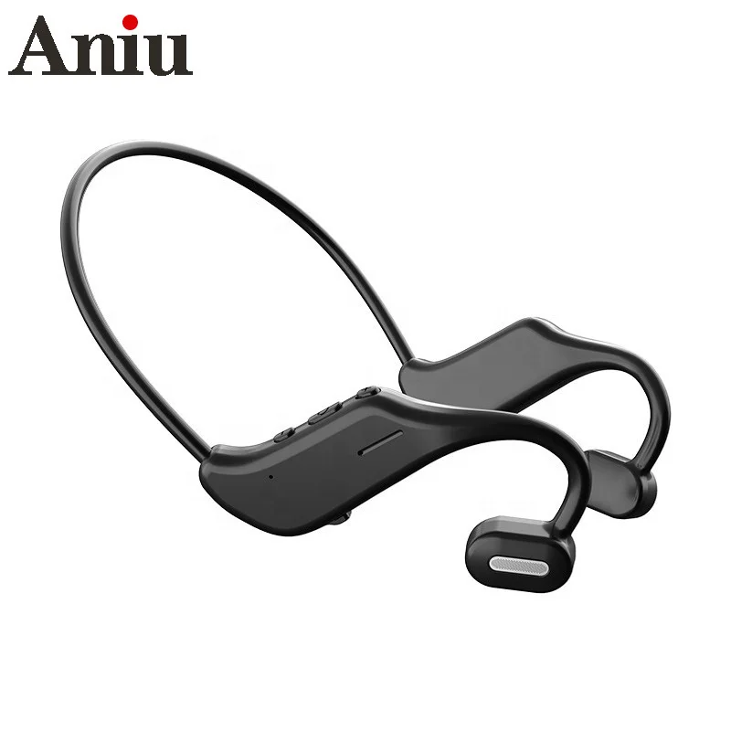 

DYY-5 Wireless Bluetooth 5.0 Bone Conduction Ear Hook Comfortable Earphone Stereo Earbud Sports Waterproof Headset With Mic