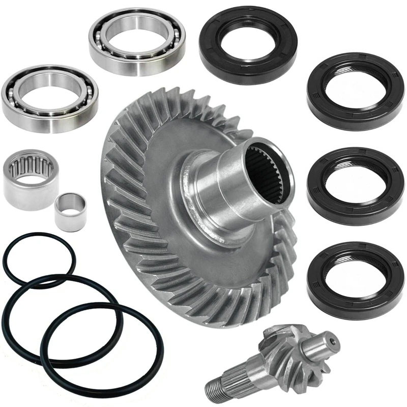 

For HONDA TRX300FW 4X4 Fourtrax Rear Differential Ring&Pinion Gear+Bearing Kit 88-00 127447