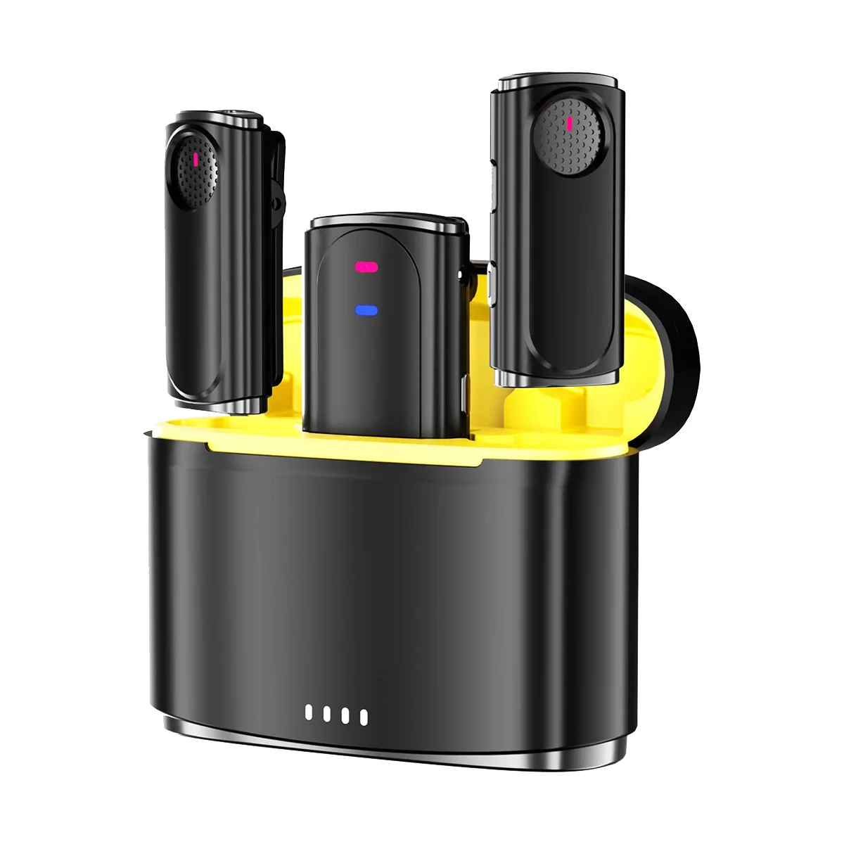 

Профессиональный беспроводной петличный микрофон, двухканальный беспроводной петличный микрофон для игр, записи, интервью