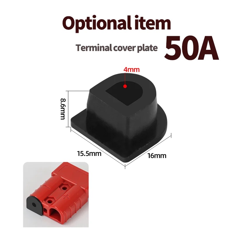 

YPAY Водонепроницаемые разъемы Powerpole 40A-350A красный/черный