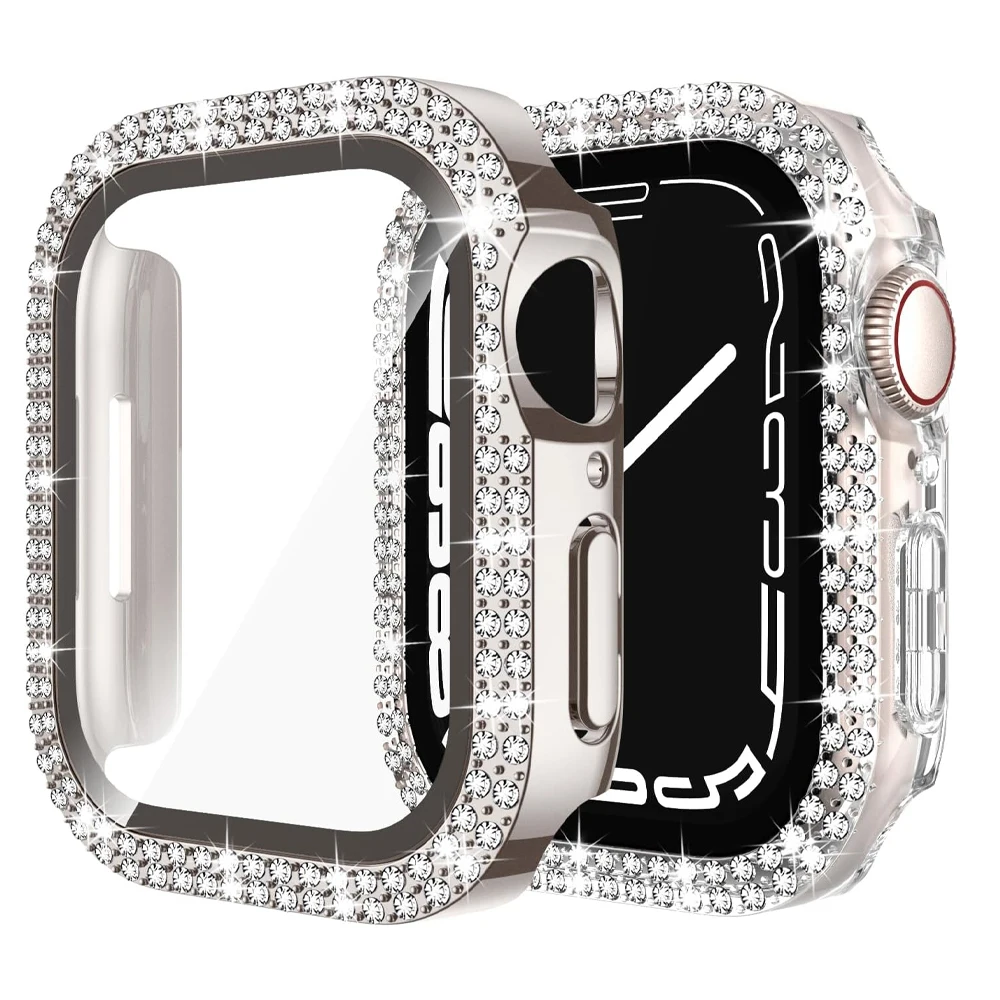 Защитная Пленка Для Apple Watch Поликарбонатный Кристально Чистый Чехол Серии 3 4 5 6 7 8