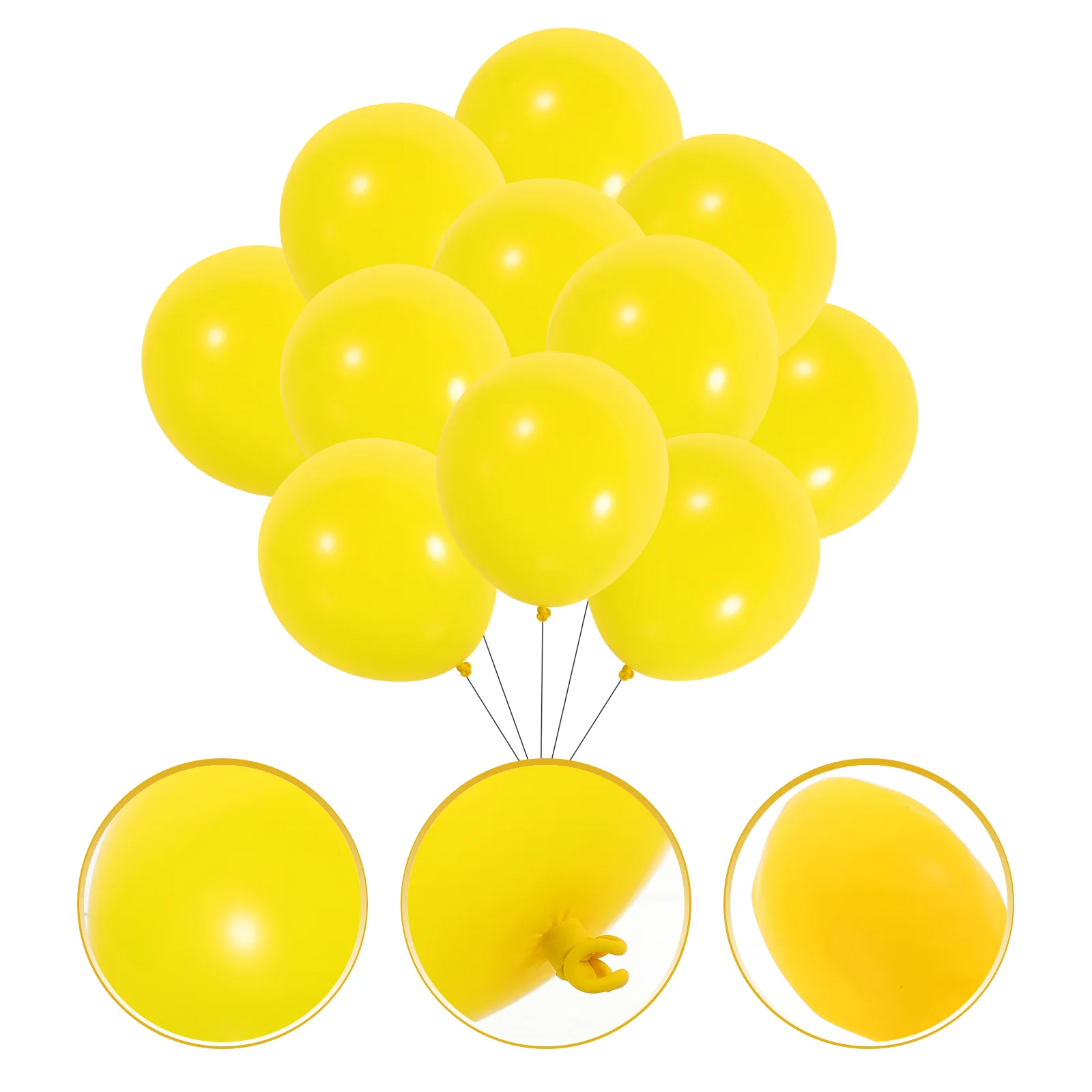 

100pcs Festival Balloons Wedding Party Balloons Wedding Party Decorative Latex Balloons