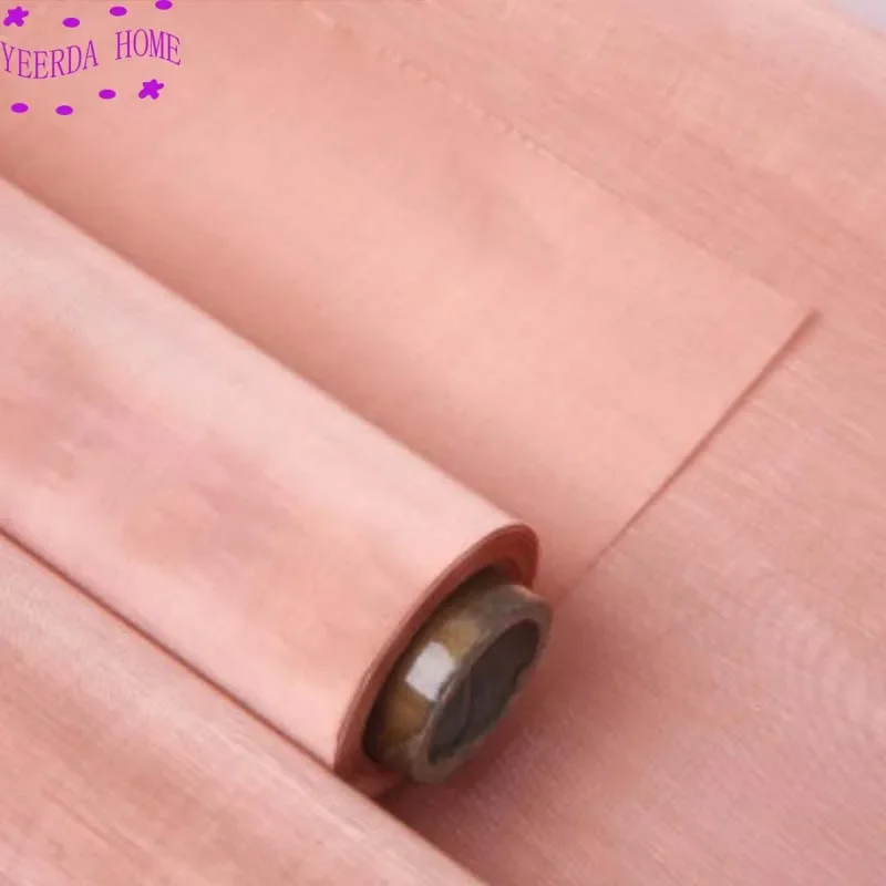 100 / 200 Mesh Copper Net、wire Net Metal Screen、electromagnetic Screen Anti Radiation Filter