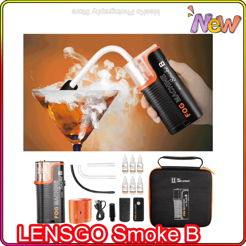 Портативный ручной дымовой аппарат LENSGO Smoke B 40 Вт | AliExpress