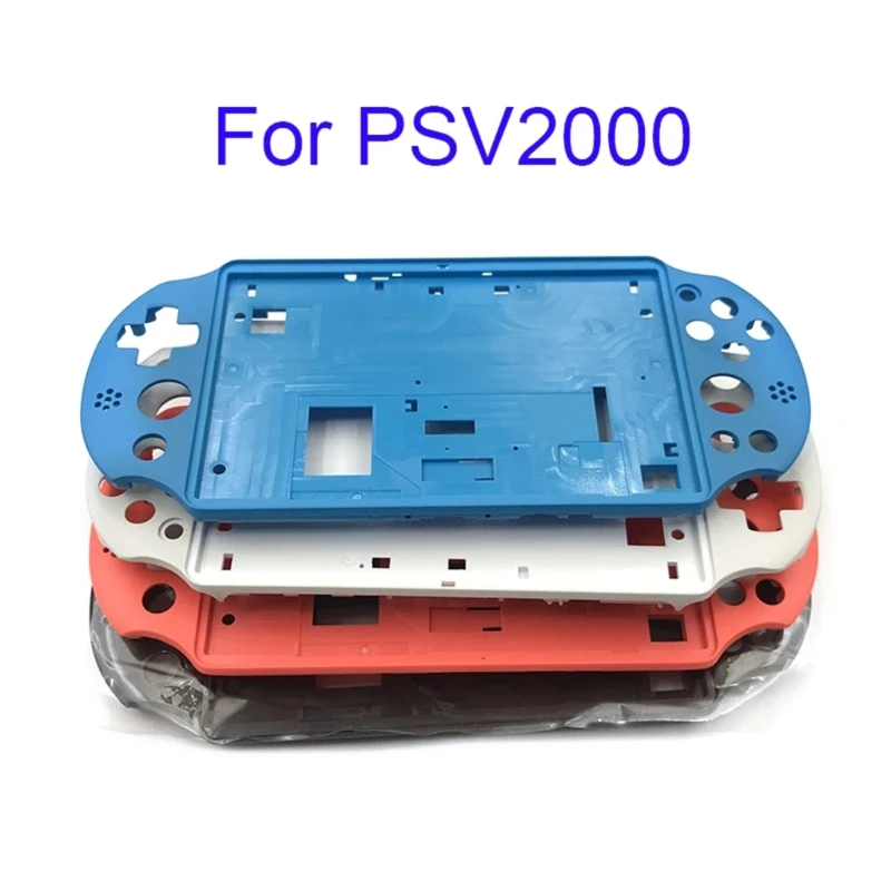 

Игровая консоль Передняя ЖК-рамка задняя крышка Пластиковый корпус Замена Ремонт-запчасти подходит для Psvita2000 Slim