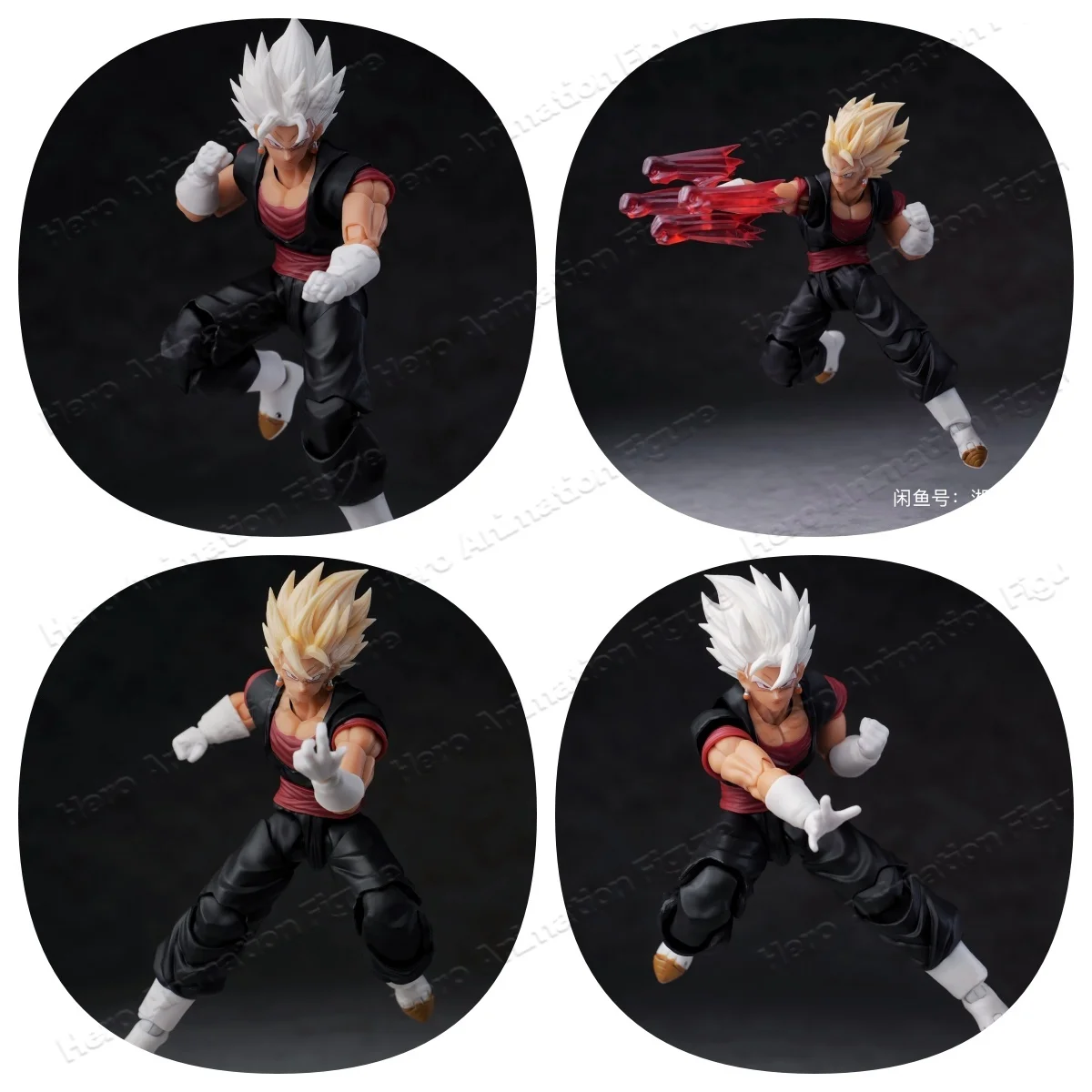 Фото В наличии: Статуэтка-модель Vegetto из аниме Dragon Ball от YGMW Studio, еженедельная серия, коллекционная фигурка Vegetto из DBZ, игрушки Vegetto. №1