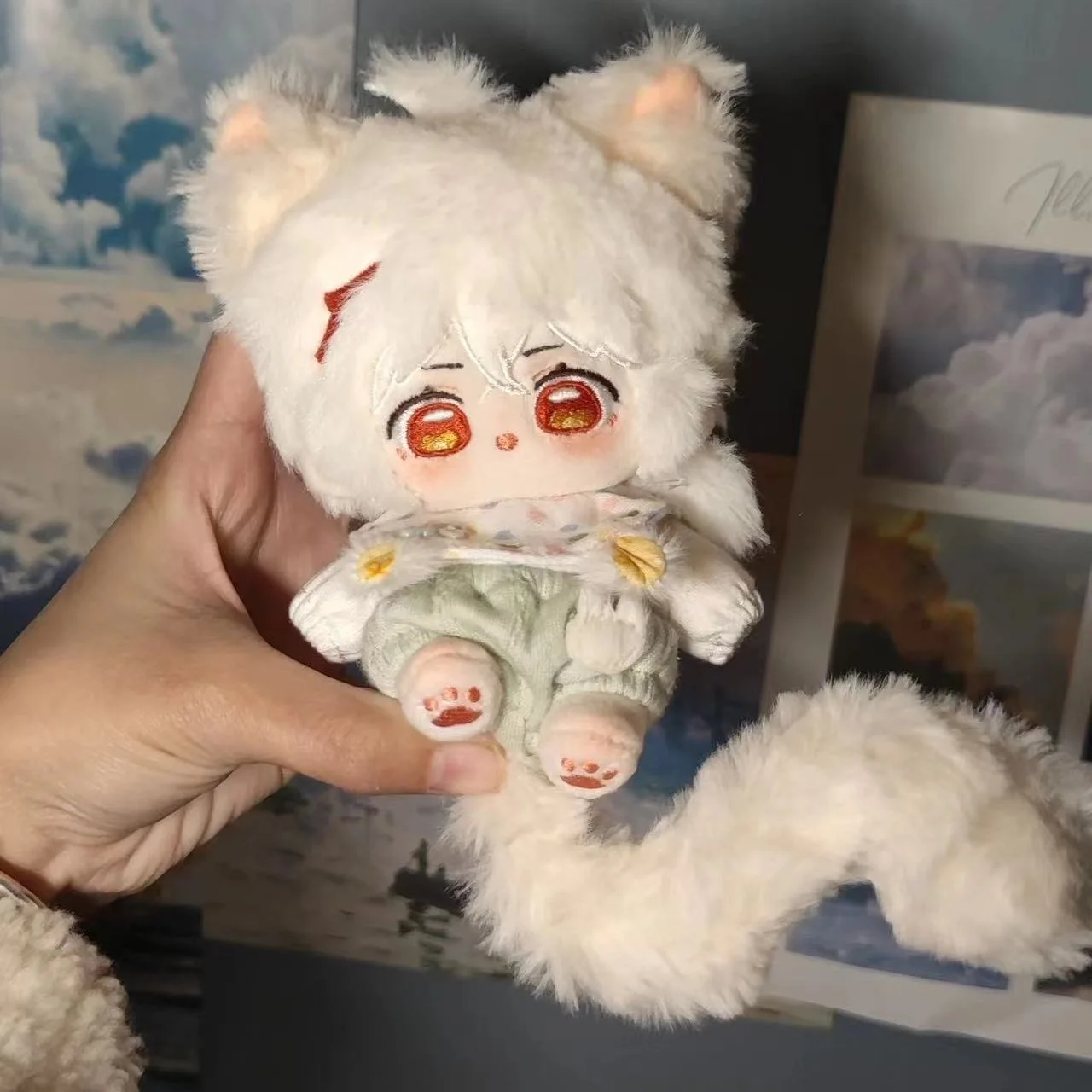 

Плюшевая кукла-подвеска в виде ушей монстра, 10 см