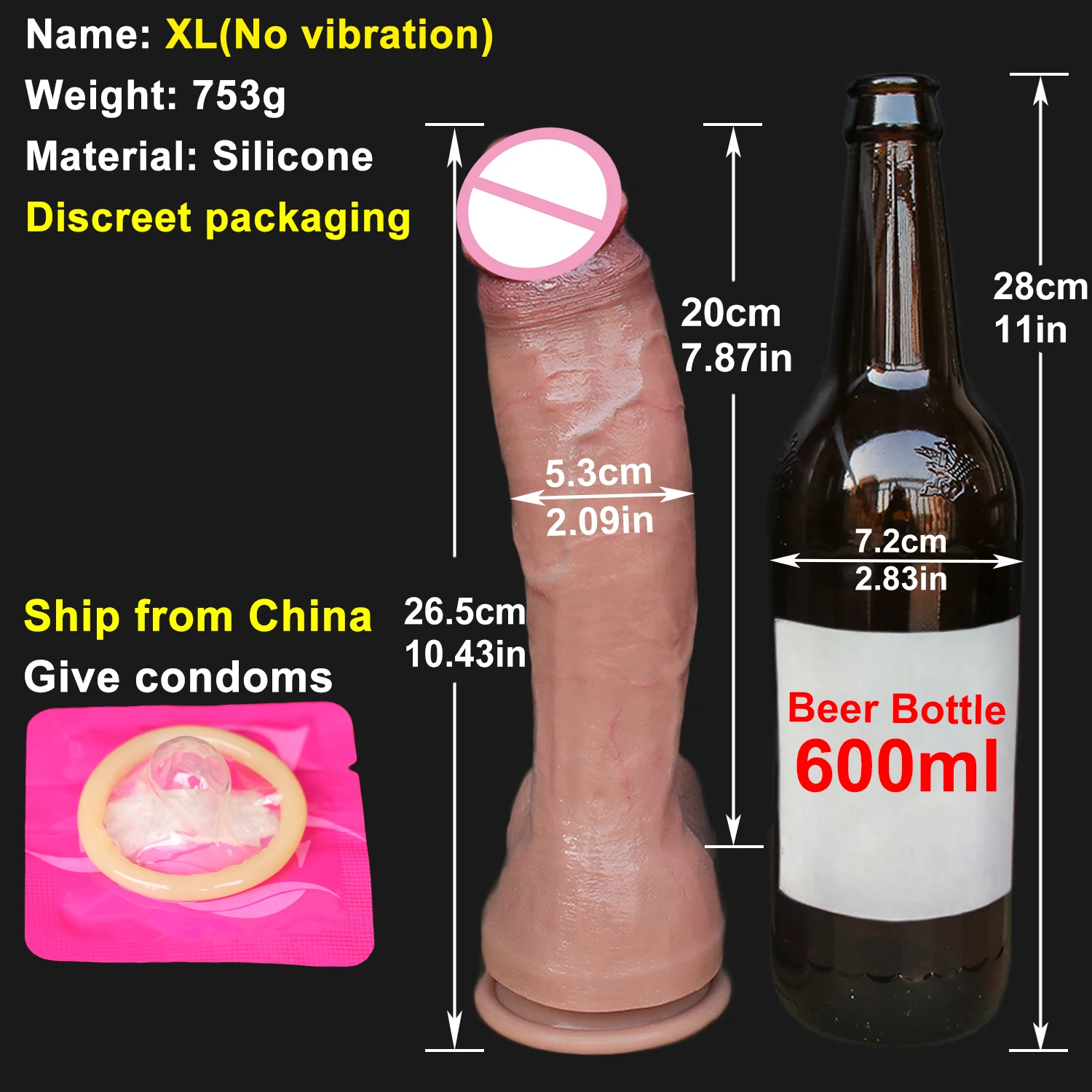 Super Realistic Soft Big Dildo Cheap Small Penis Silicone Suction Cup Vibrator Dick Anal Sex Toys Men Women Gay Strap on Cock |