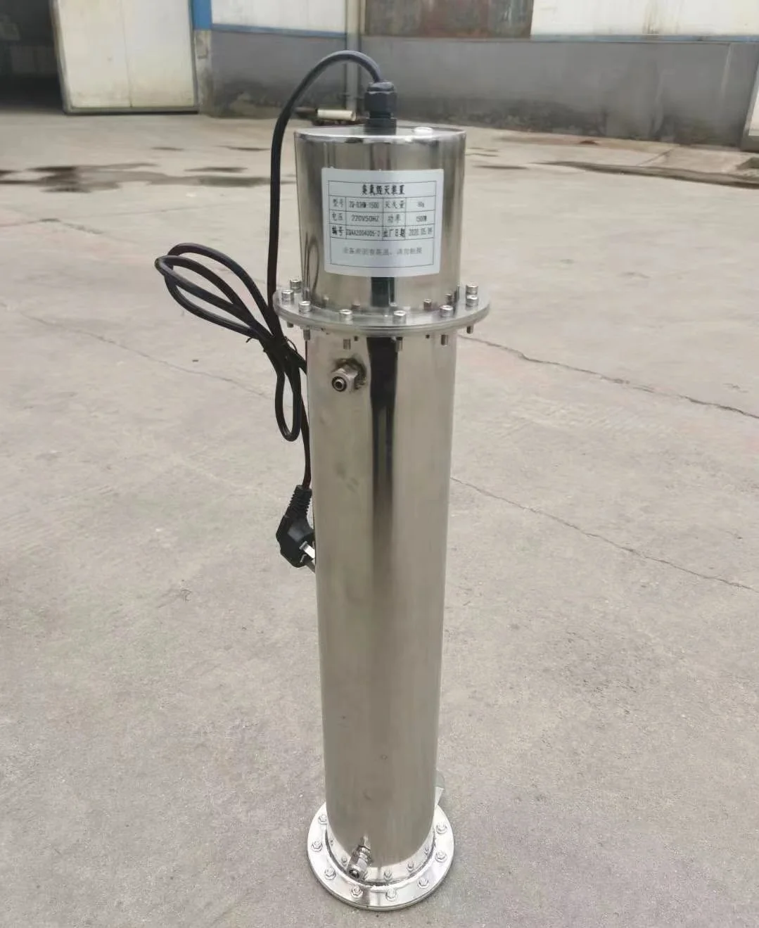 

Ozone Destroyer Linking with Ozone Generator Pollution Removal ozonator exhaust gas processing