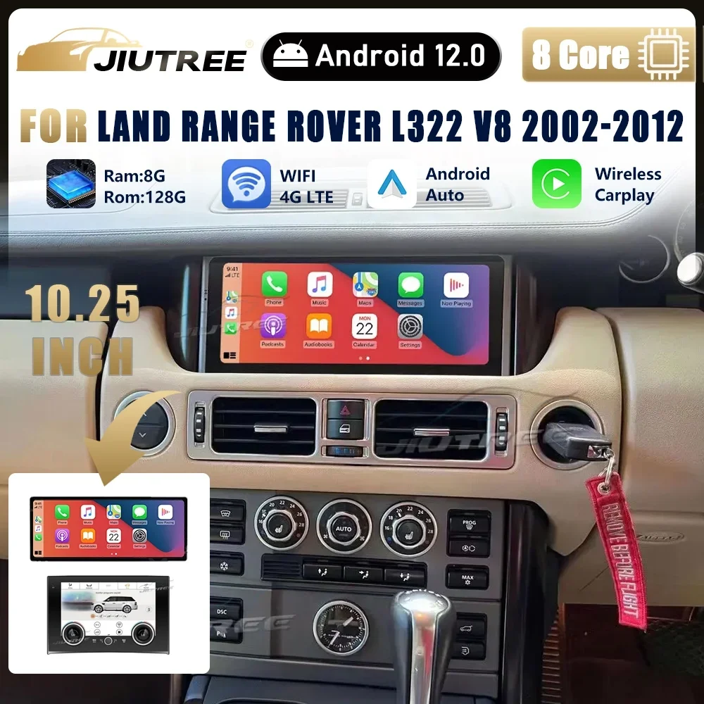 8-ядерный автомобильный радиоприемник с системой Android для Land Rover Range Vogue L322 V8 2002-2012 10