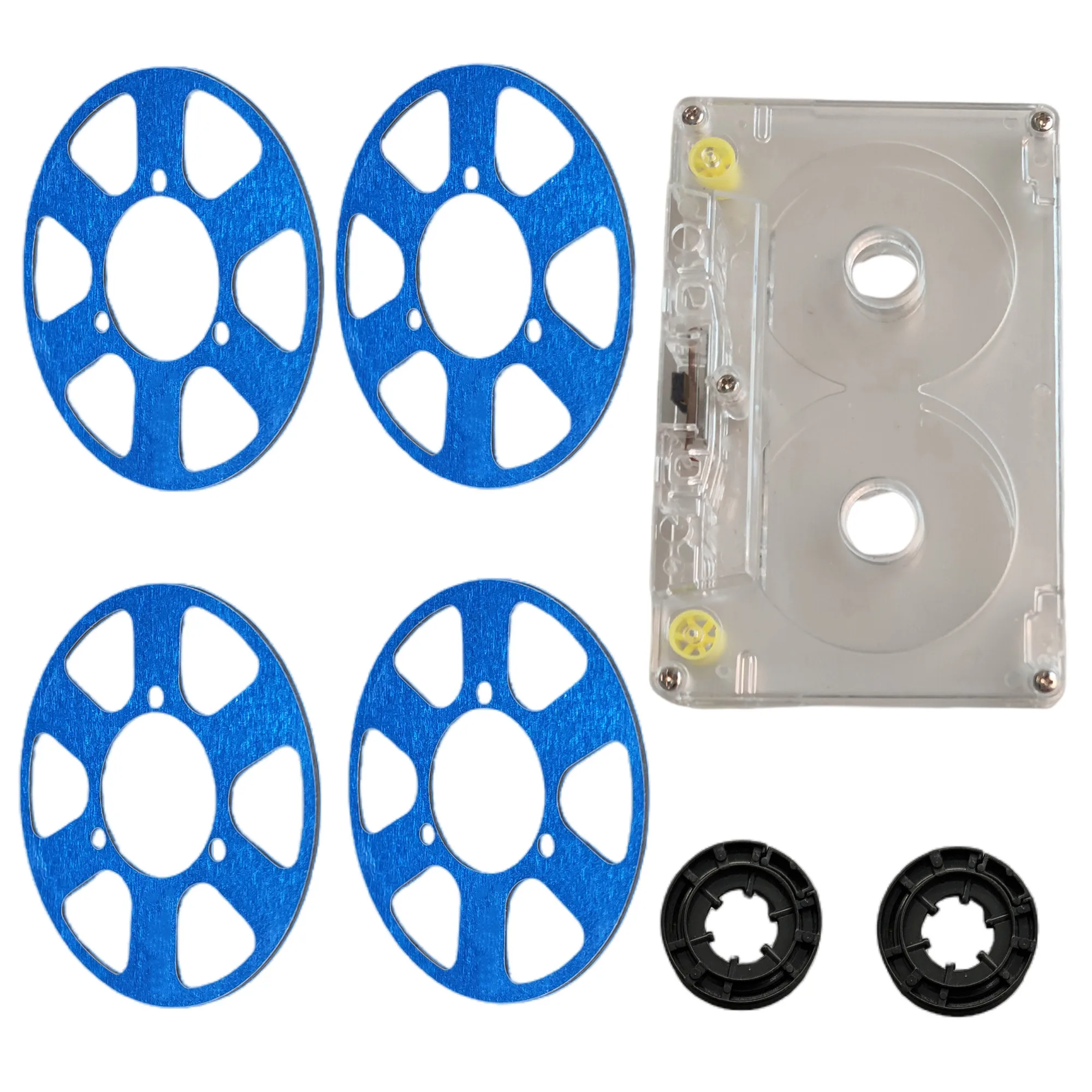 

Сделай Сам, изготовление домашней музыки, открытая катушка, кассета, магнитола, запись звука, 6 окон, синий