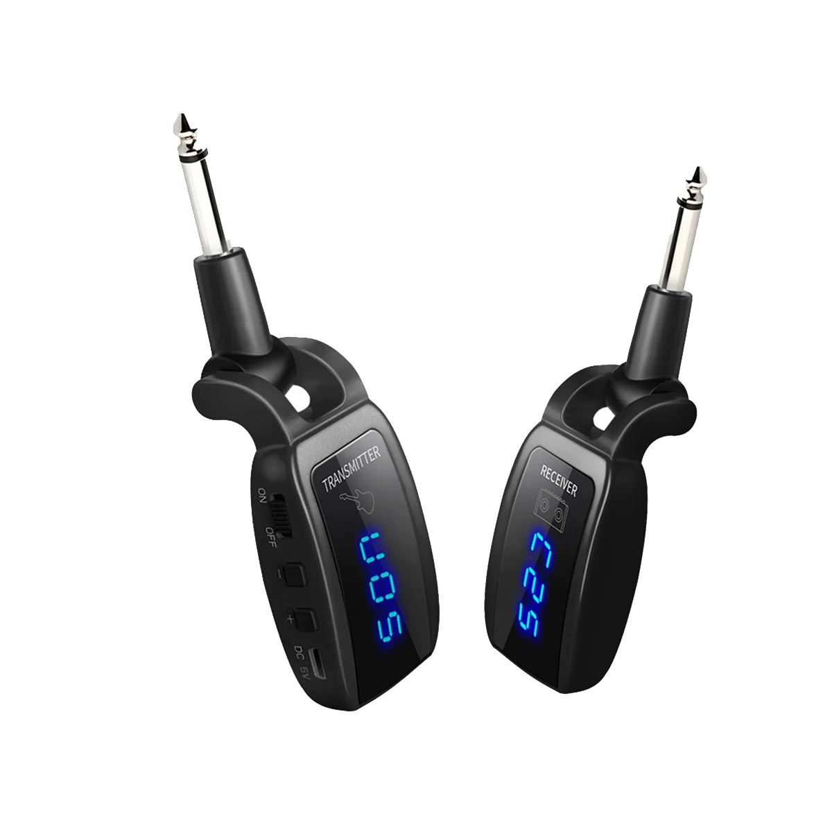 

Беспроводная гитарная система, USB Перезаряжаемый телефон, UHF, беспроводная версия для электрической гитары, черный цвет