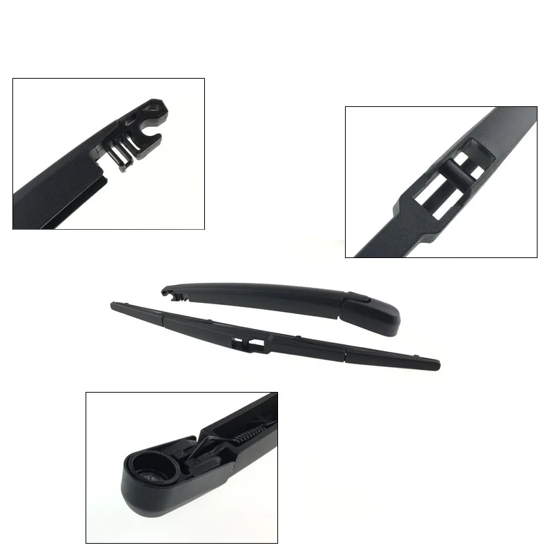 

Rear Wiper Blade For Hyundai Santa Fe IX45 2013 2014 2015 High grade Replacement Windshield Windscreen Tailgate Window black