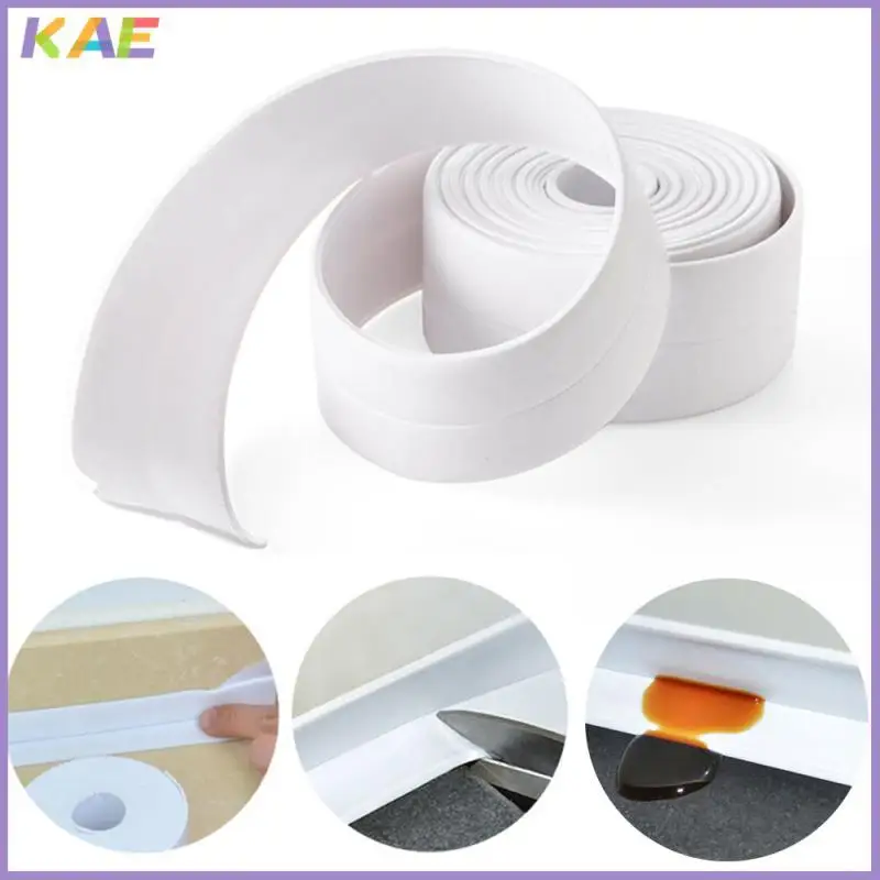 

Waterproof Mildew Proof Tape Kitchen Joint Sealing Strip Waterproof Strip Bathroom Toilet Gap Wall Corn