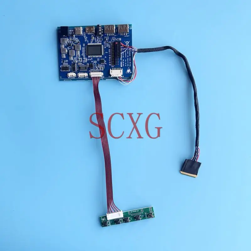 

Fit HT140WXB комплект DIY Mini HDMI-совместимый монитор ноутбука 14 "1366*768 TYPE-C 2 usb PCB 862 плата контроллера драйвера 40-Pin LVDS