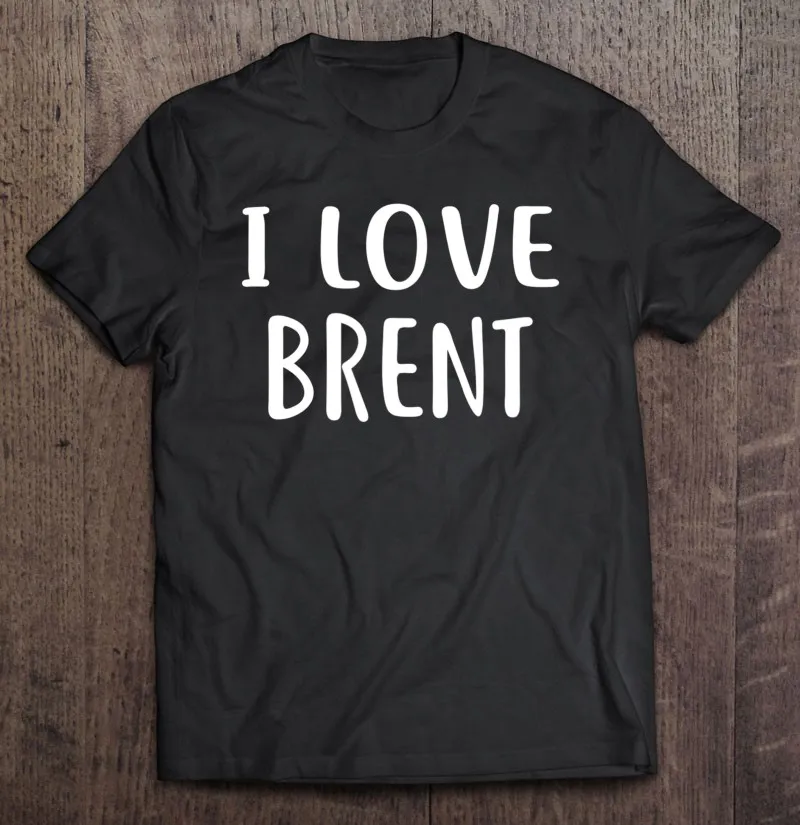 

Мужская хлопковая футболка оверсайз I Love, с принтом