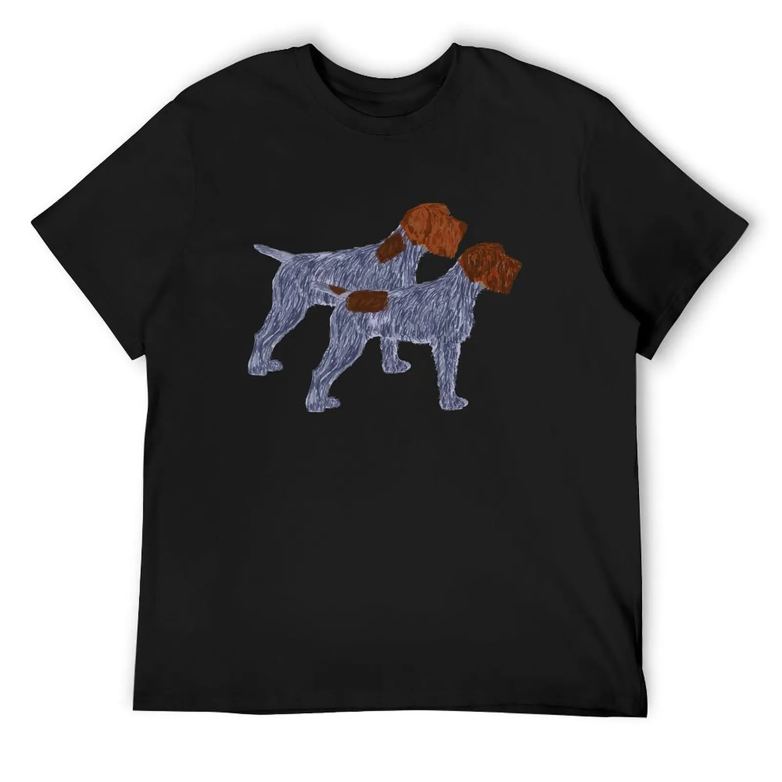 Футболка GRIFFS GALORE хлопковые футболки с рисунком черные мужские в стиле хип-хоп