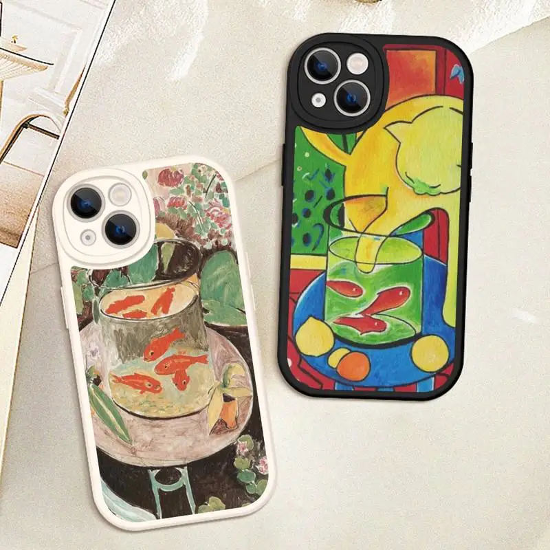 Henri Matisse Art Painting Phone Case Hard Leather For iPhone 14 13 12 Mini 11 14 Pro Max Xs X Xr 7 8 Plus