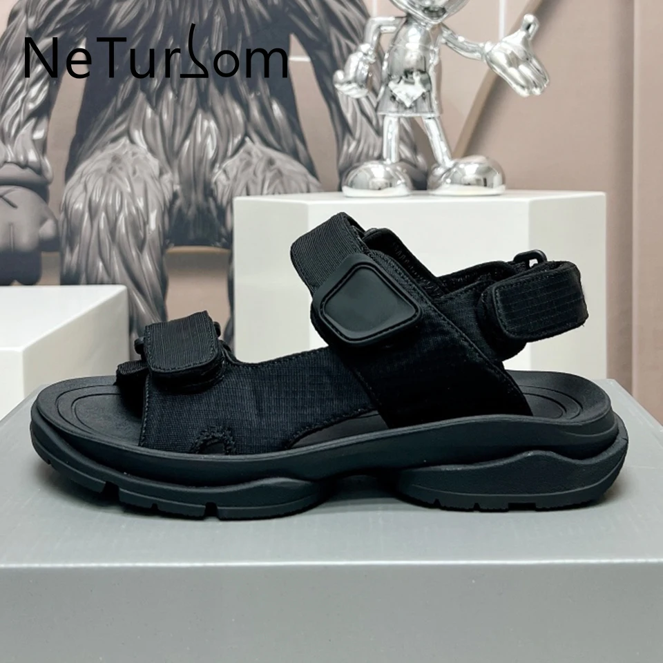 

Сандалии для пляжа и отдыха для мужчин и женщин, удобные римские кроссовки для отдыха на открытом воздухе, пляжные Босоножки с открытым носком, большие размеры 35-45, лето