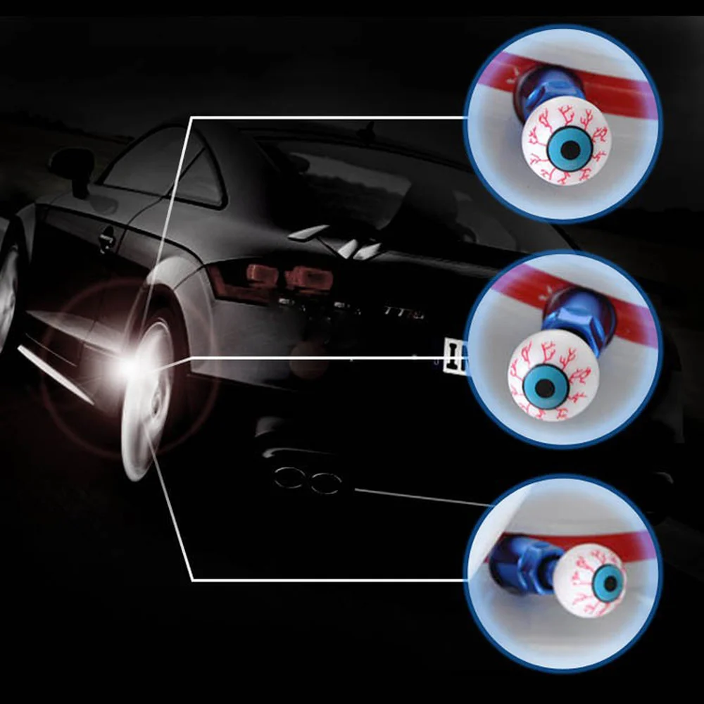 Колпачки для клапанов шаровых колес DSYCAR 4 шт.лот, колпачки для клапанов дорожного велосипеда, колпачки для клапанов двигателя, для клапанов ... (art.: 78ee6bdb8) - 78ee6bdb8