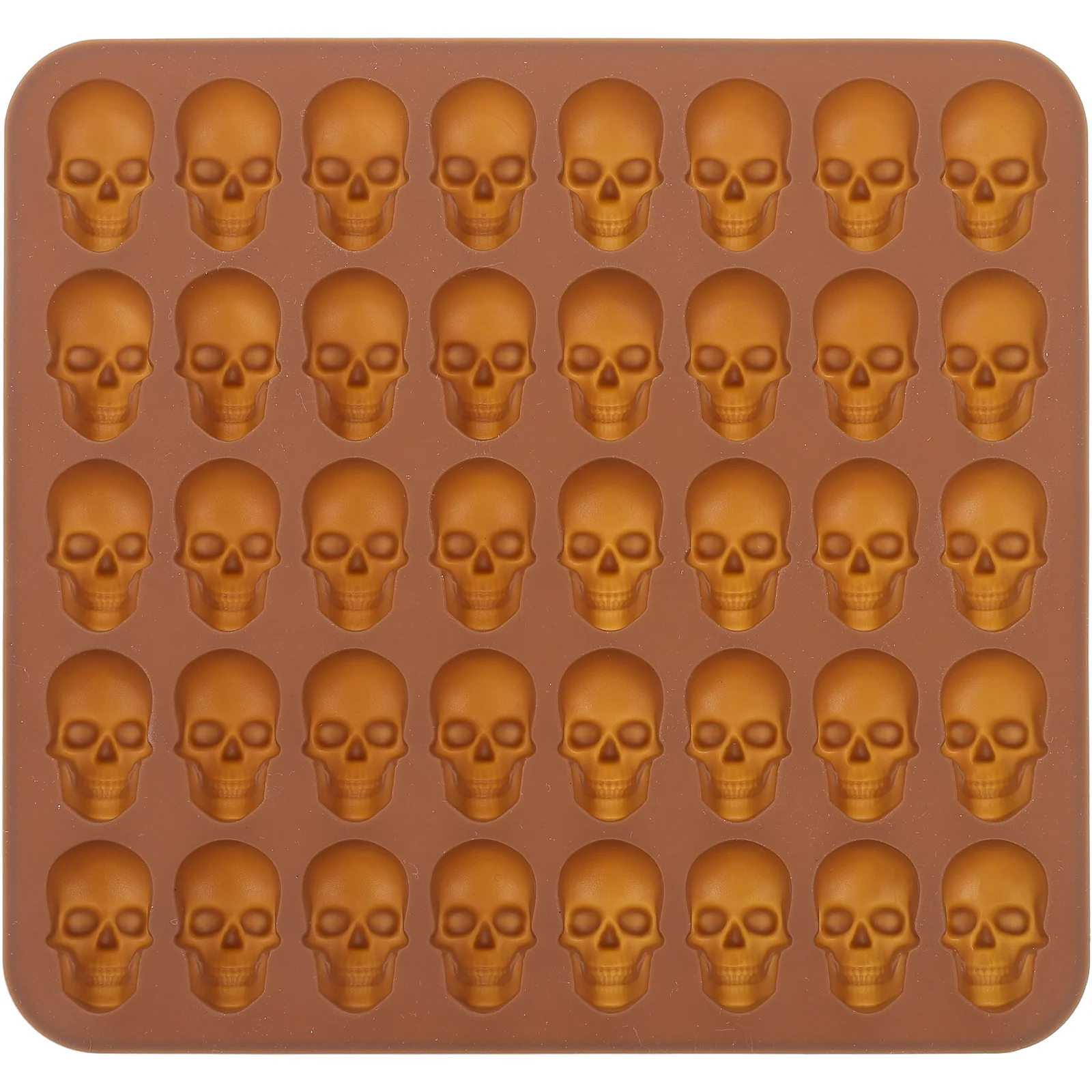 Форма для черепа формы шоколада антипригарные помадки торты реквизит гибкий