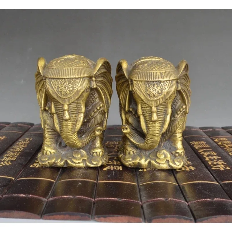 

Медная статуэтка слона фэн-шуй