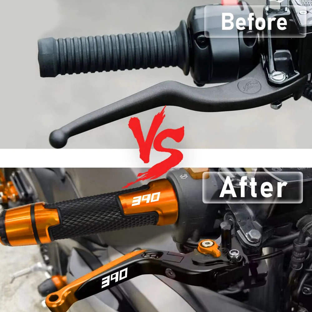 Рукоятки на руль мотоцикла для 390 DUKE 2012-2019 2020 2021 регулируемые Выдвижные Тормозные