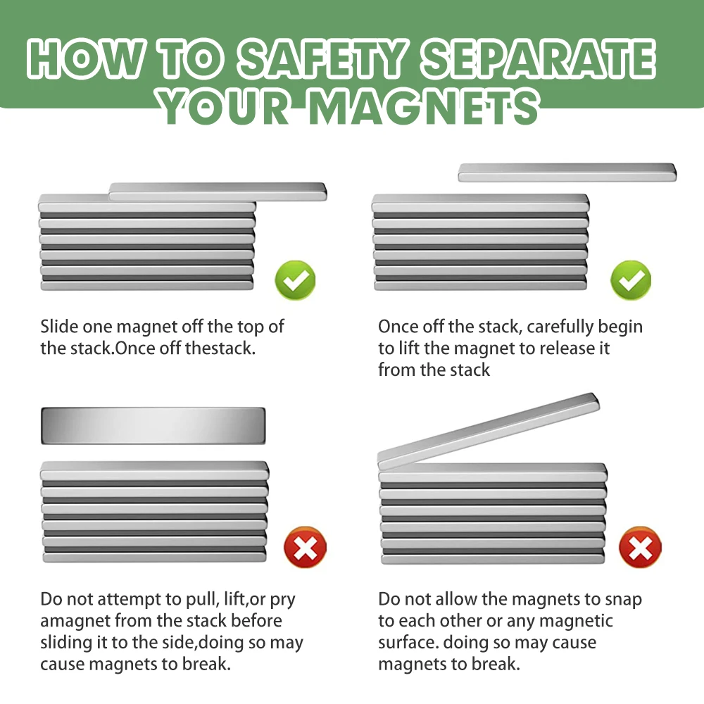 Неодимовые магниты 80x10x5 мм