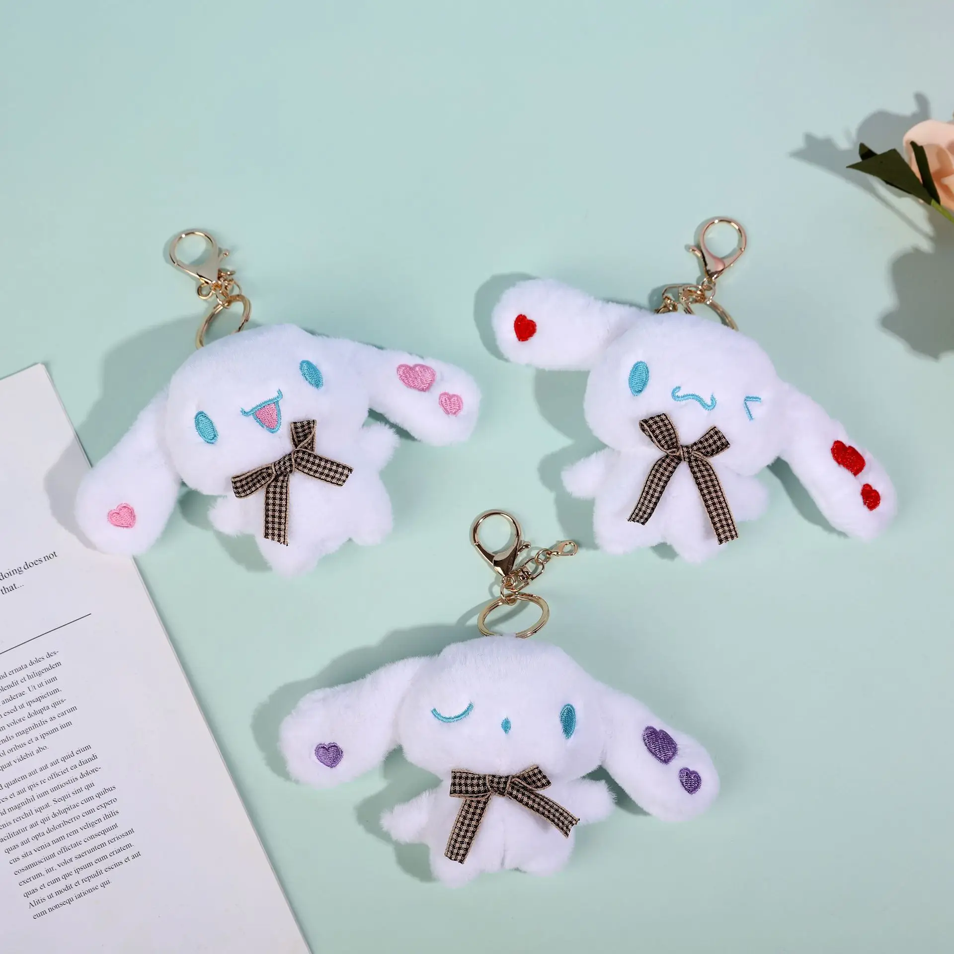 

Sanrio серия Cinnamoroll милые в стиле инстаграм мягкие куклы-животные куклы для влюбленных Подвеска сумка Украшение для детей подарок