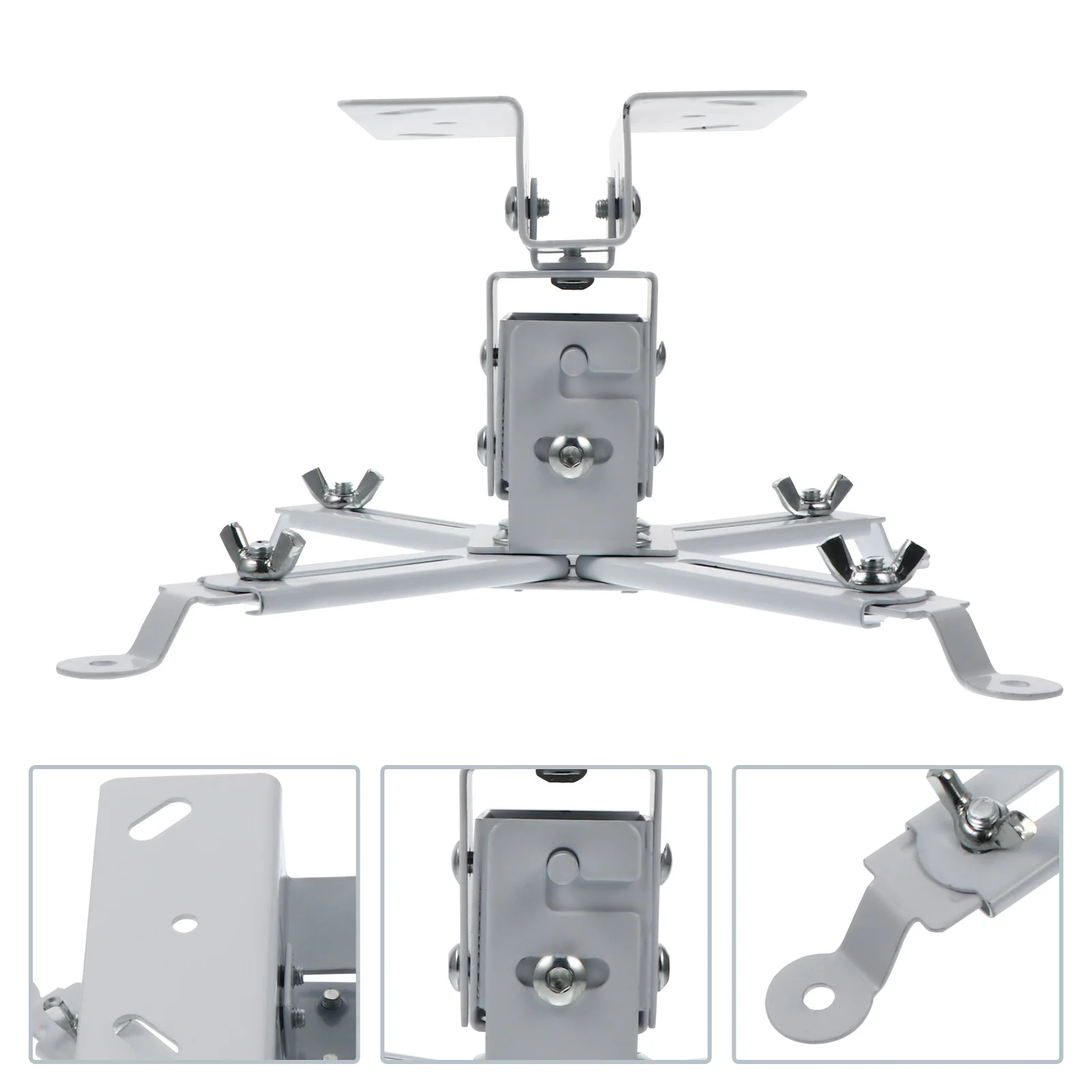 

Projector Bracket Mount Adjustable Ceiling Hanging Holder Wall Projection Machine Universal Hanger Carbon Steel Fixing Rack