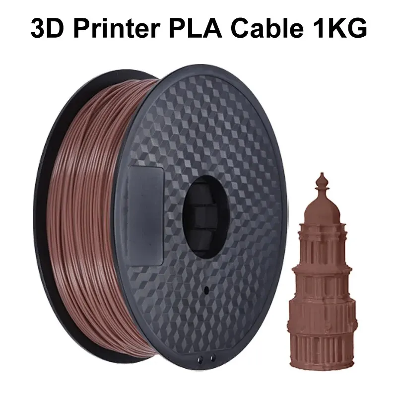 1 Кг Красочная Нить Для 3D-принтера PLA-кабель Диаметром 75 Мм Печати Аксессуаров