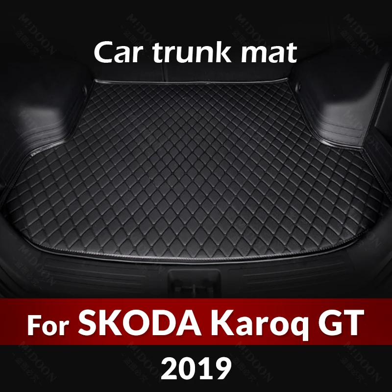 

Коврик для багажника автомобиля SKODA Kodiaq GT 2019, аксессуары для автомобиля на заказ, украшение интерьера автомобиля