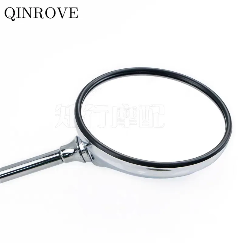 Зеркало заднего вида 8 дюймов 10 мм для мотоциклов Yamaha MT09 MT07 MT01 FZ15 XMAX 250 Tenere 700 Zontes G1