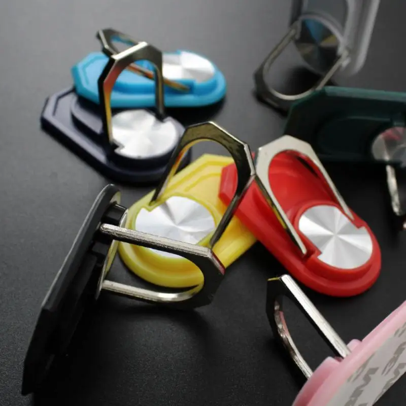 

Finger Grip Desktop Phone Stand Portable Holder Kickstand Mobile Phone Bracket Finger Ring Bracket Smartphone Mount Portable