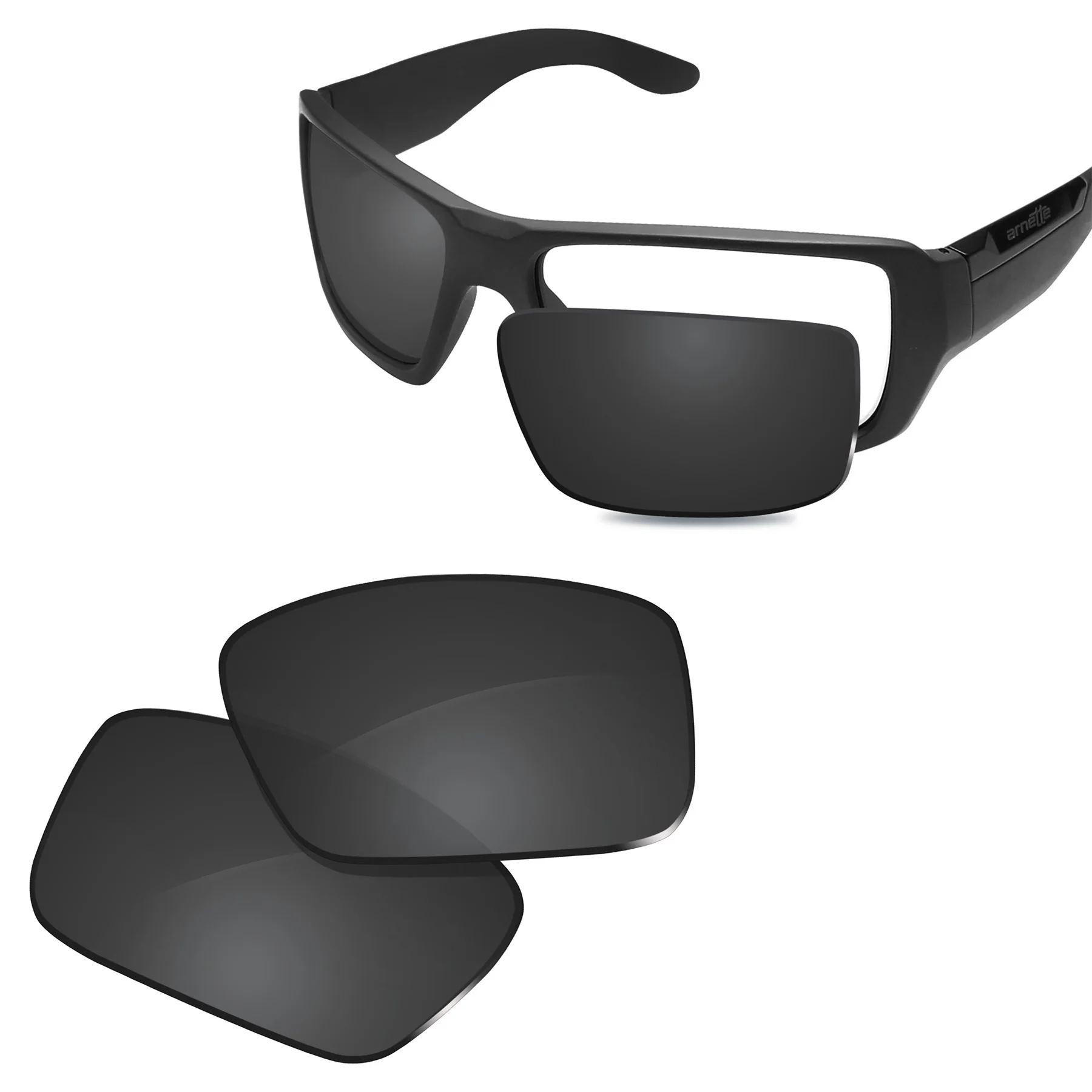 

Новые поляризованные Сменные линзы Glintbay для солнечных очков Arnette Big Deal AN4168, несколько цветов