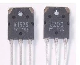 

1pair 2SK1529 2SJ200 (1pcs K1529 + 1pcs J200) TO-3P In Stock