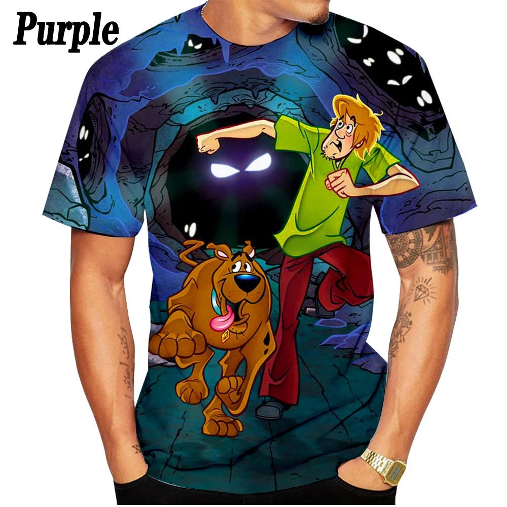 

Новая мужская модная футболка с 3D принтом, Повседневная футболка унисекс с мультяшным рисунком, летняя одежда
