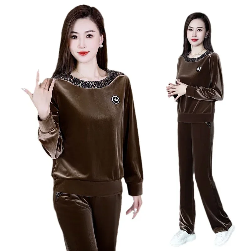 Высококачественный спортивный костюм свободного кроя больших размеров Новое