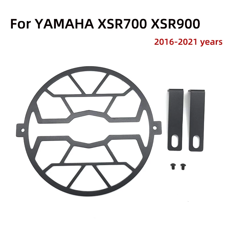 

For Yamaha XSR700 XSR900 2016-2021 Motorcycle Modified Headlight Protective Cover Stainless Steel Headlight Fence Protective Net