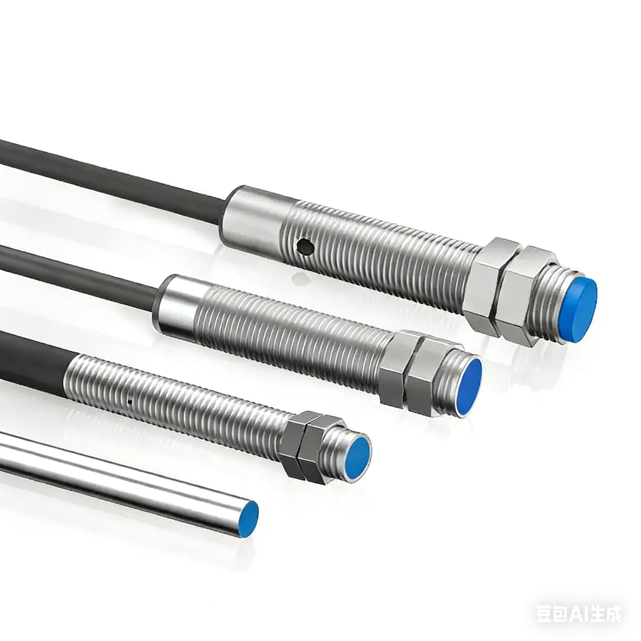 Фото Индуктивный датчик приближения GT12GS-04BPB, ультракороткий, широкотемпературный, с дистанцией срабатывания 4 мм, для скрытого монтажа, выход PNP NC №5