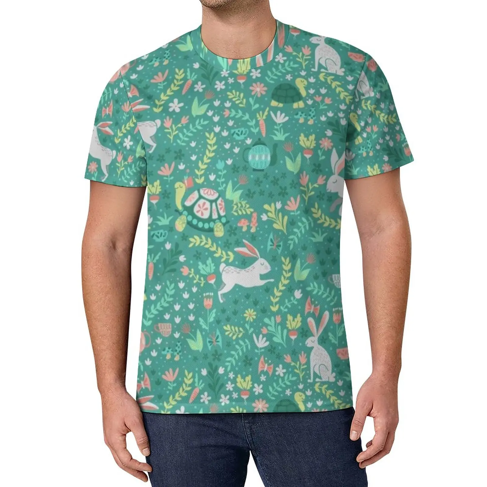 

Футболка Летняя с принтом «Сад Пасхи»